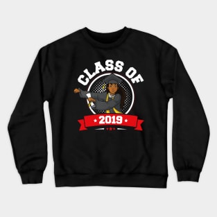 Flossing Graduation Class Of 2019 Women Funny Crewneck Sweatshirt